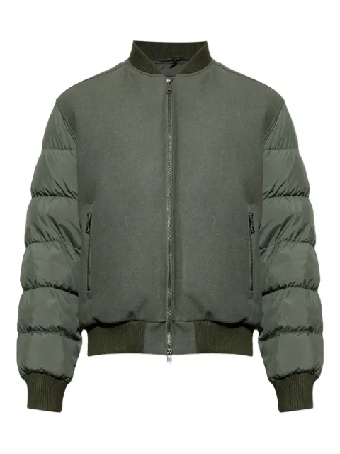 Add wool padded jacket