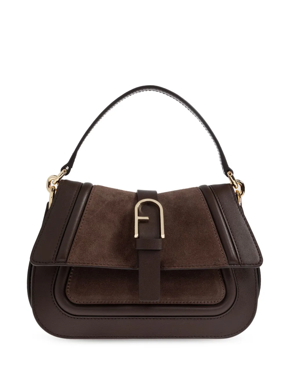 Furla mini Flow handbag | Brown | Image 1