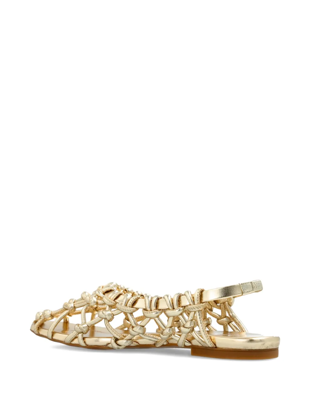 Odissi Knotted Trainers In Gold