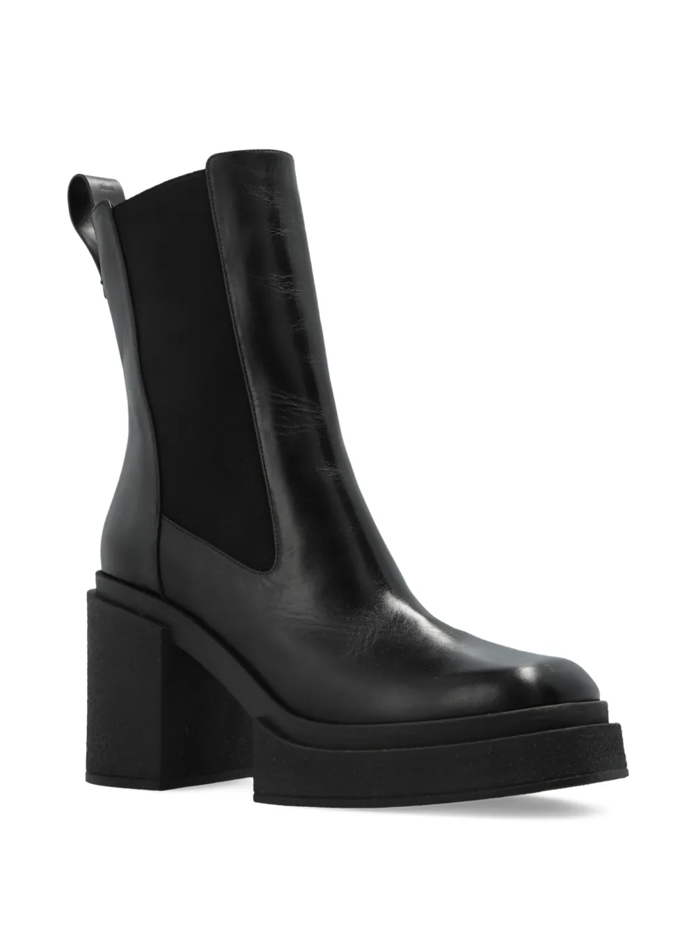 Nodaleto 100mm platform leather boots | Ankle Boots | Image 2