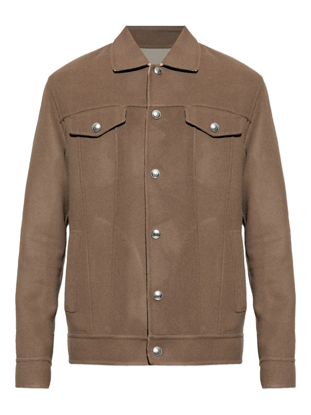 Eleventy buttoned pocket jacket | marrón | Image 1