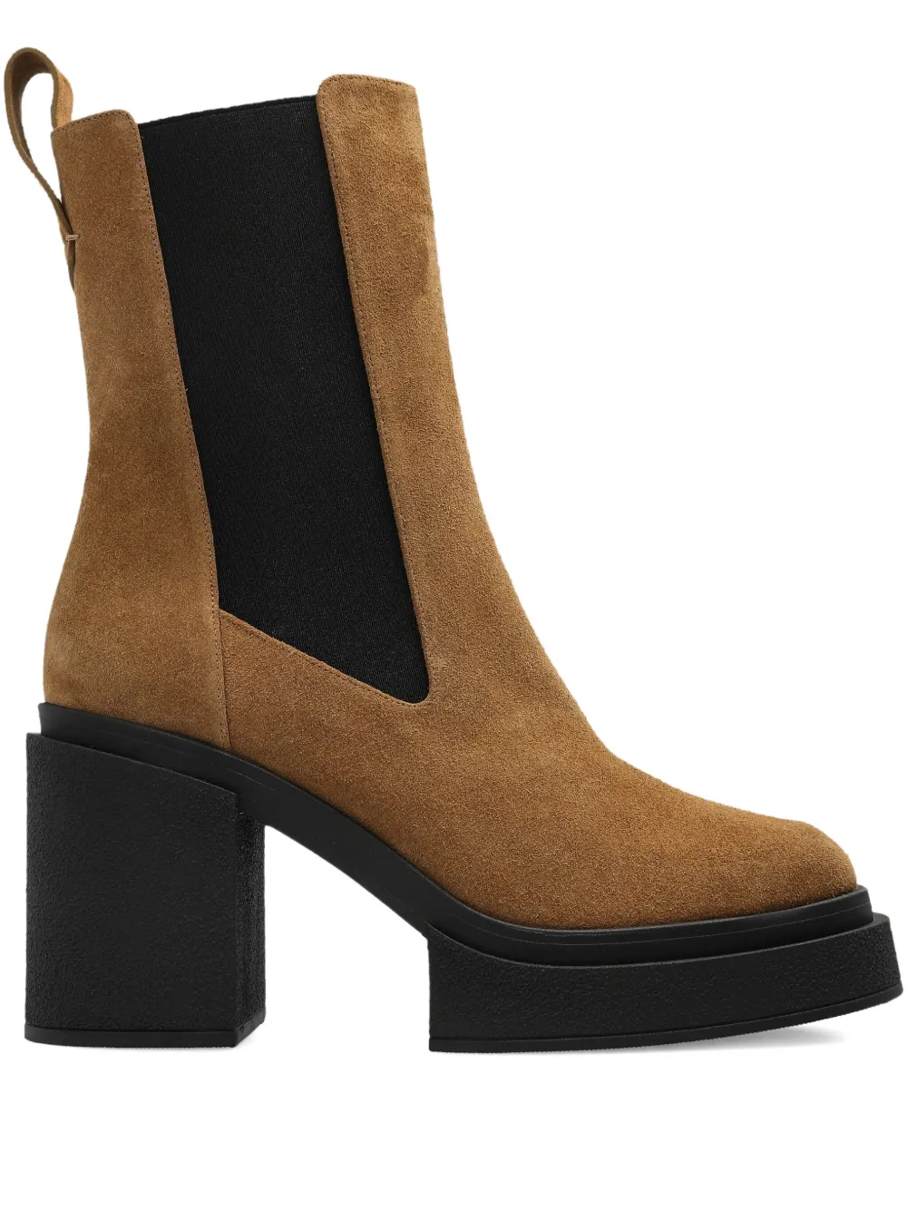 Nodaleto platform heel boot | Brown | Image 1