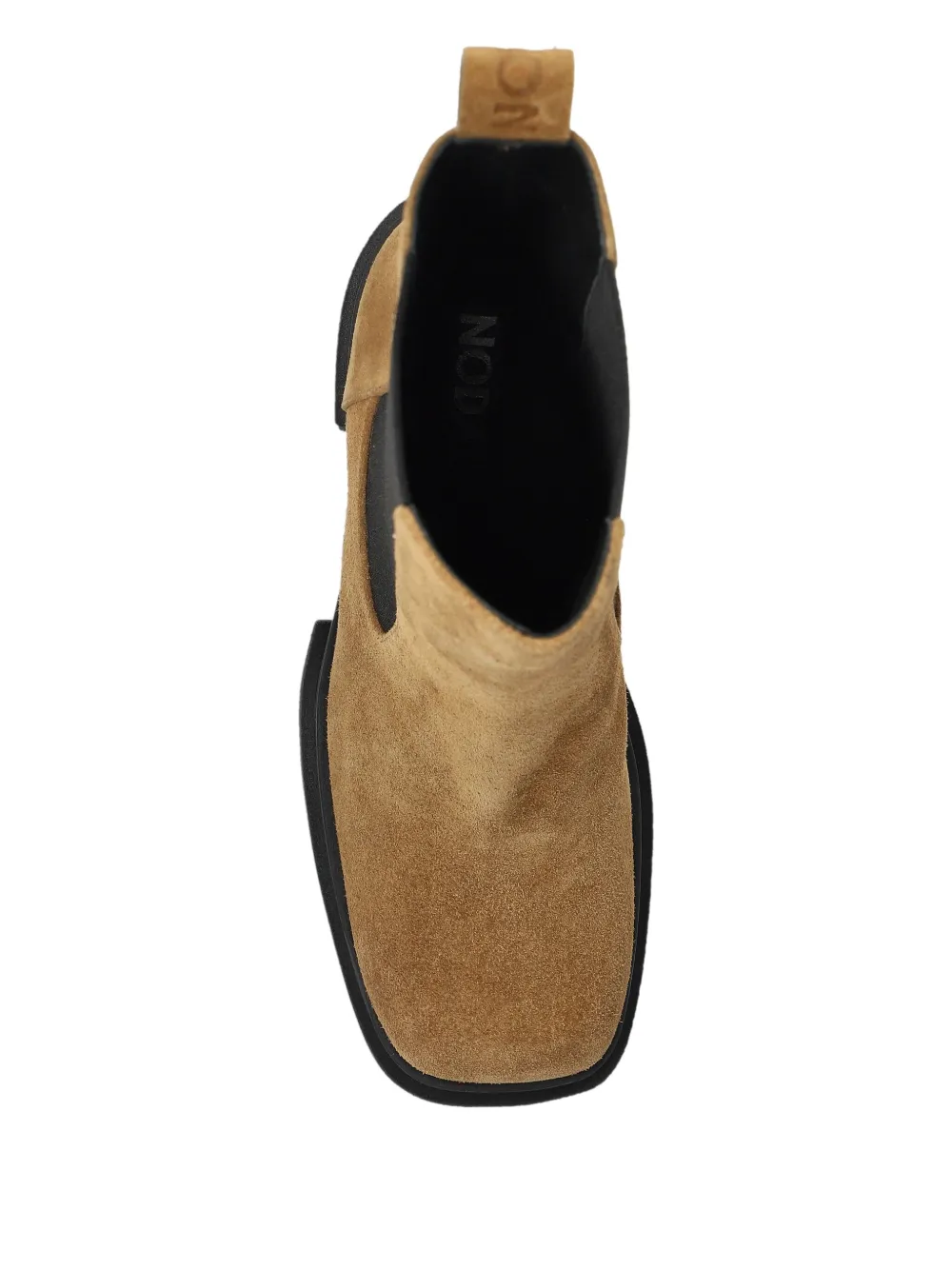 Nodaleto Platform Heel Boot In Brown