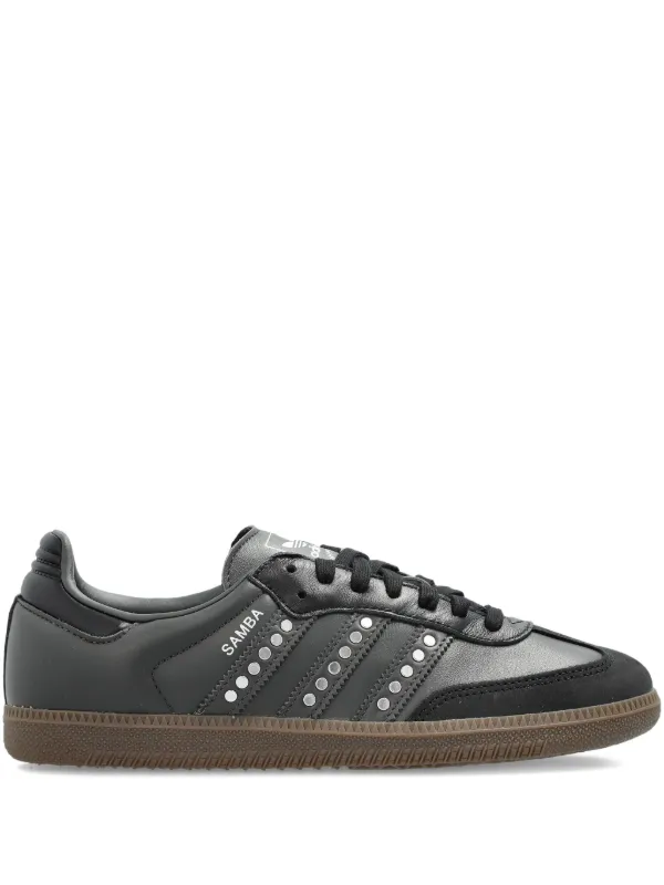 Adidas Tênis Samba Com Cadarço | Preto | FARFETCH BR