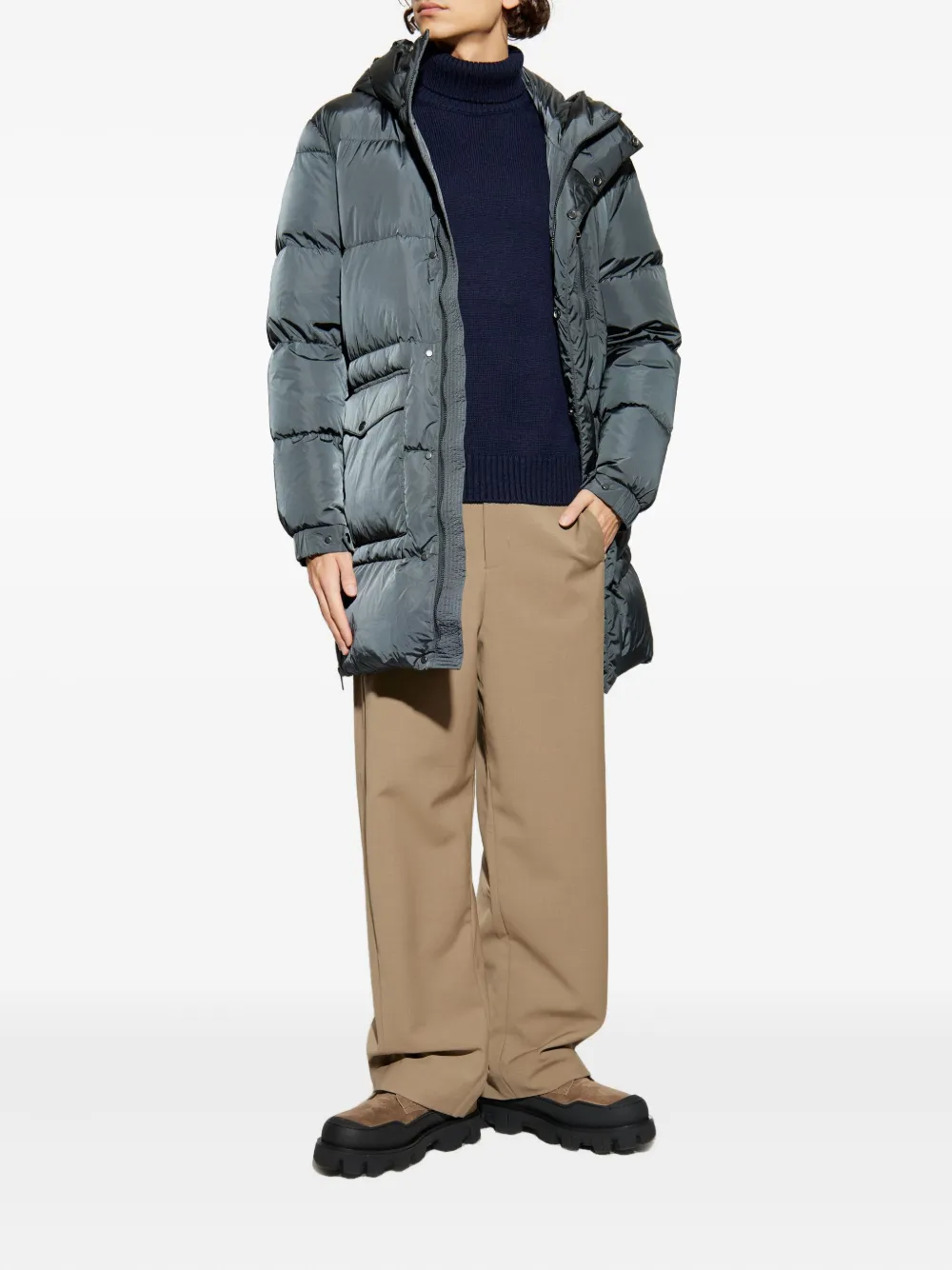 Add hooded padded coat | Down Coats | Image 2