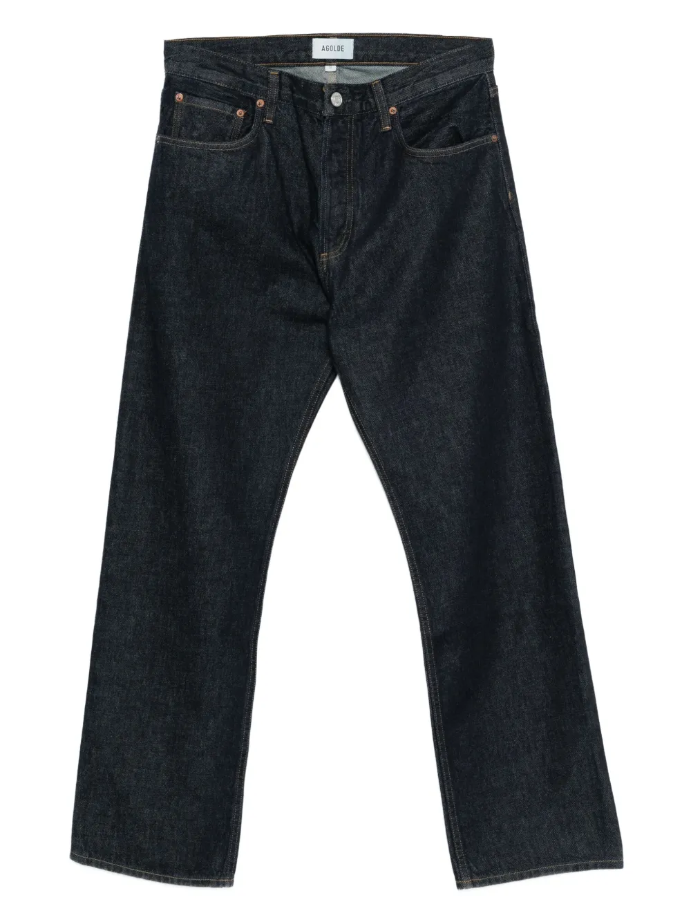 AGOLDE jeans rectos con bolsillos | azul | Image 1