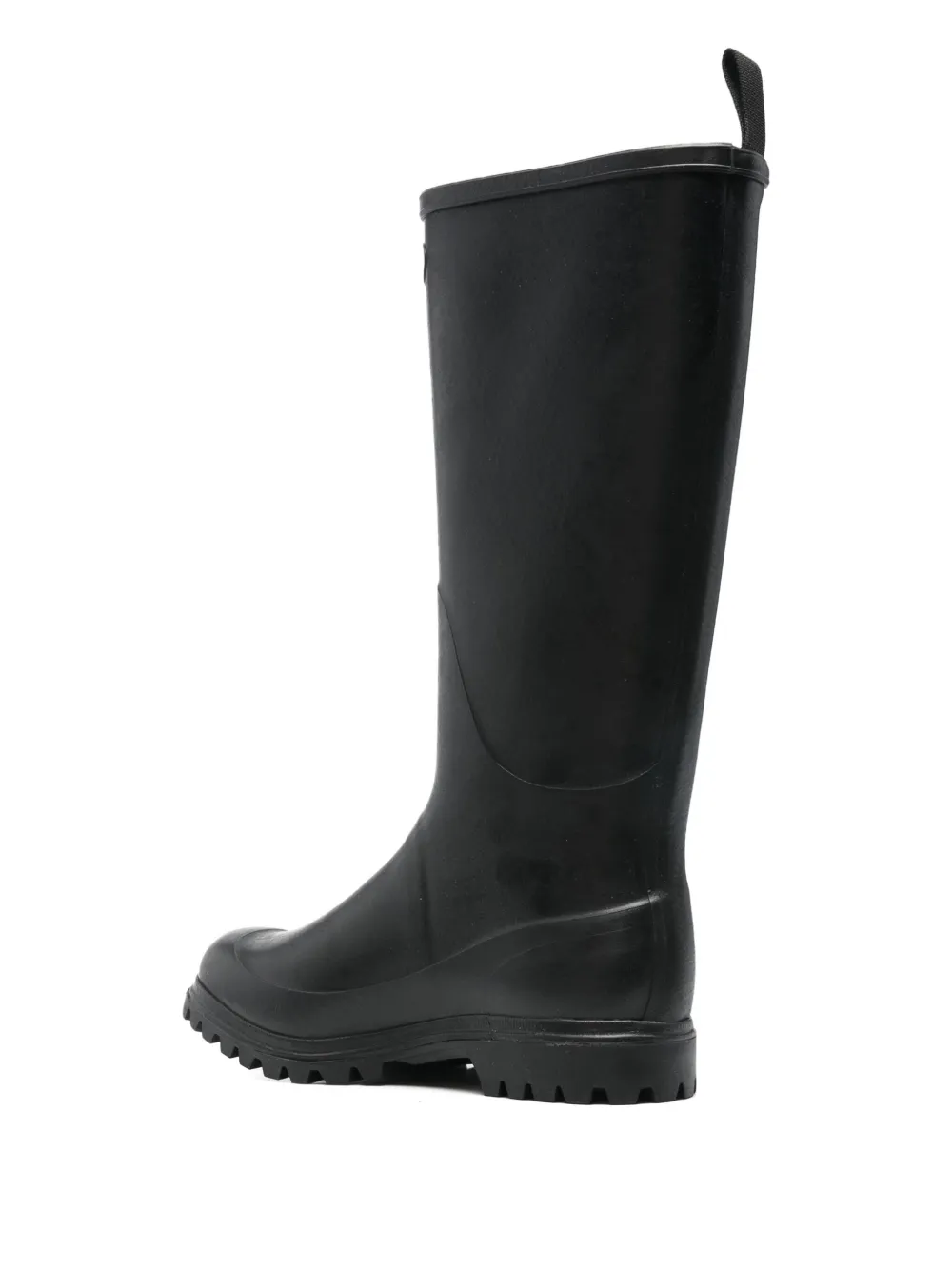 Superga Rubber Rain Boots In Black