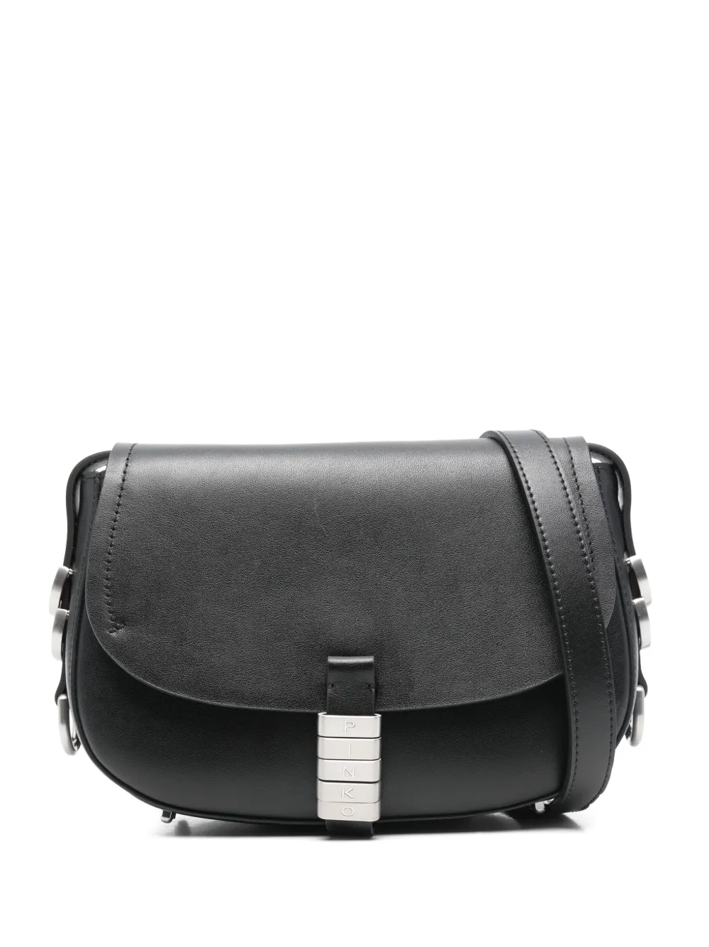 PINKO leather cross body bag – Black