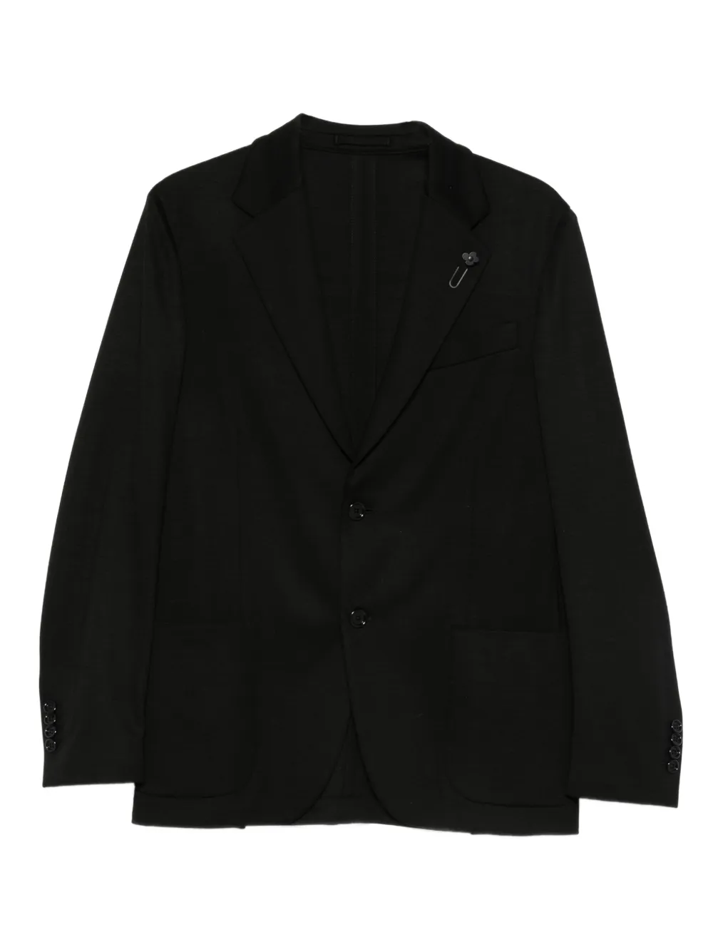 Lardini blazer à simple boutonnage | noir | Image 1