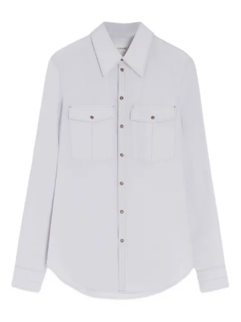 LEMAIRE chest-pocket fitted shirt