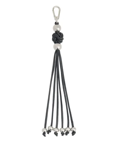 LEMAIRE Infinity love-knot beaded keyring