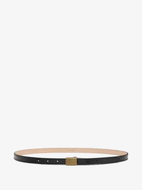 LEMAIRE clip belt 15mm in leather
