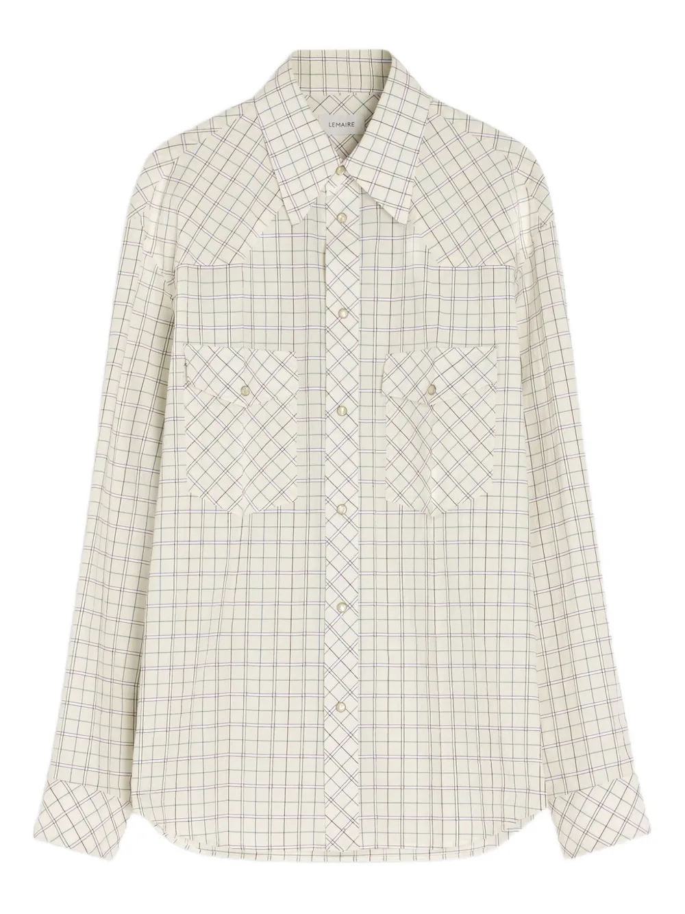 LEMAIRE Camicia con taschino - Toni neutri