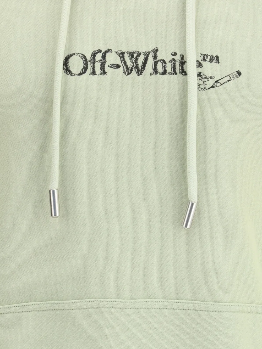 Off-White Scribble Arrow Skate hoodie Beige
