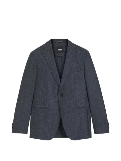 BOSS textured blazer