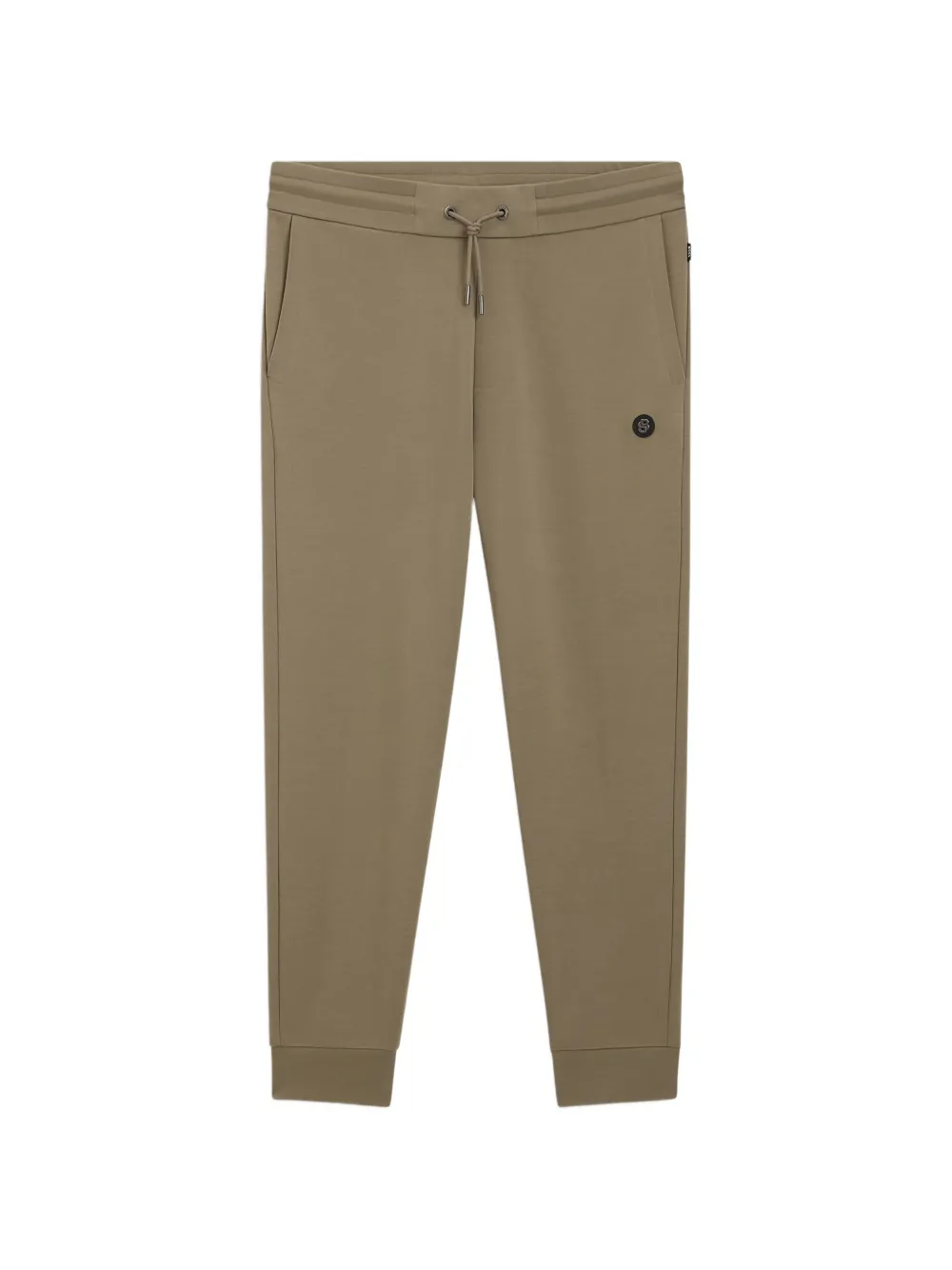 BOSS drawstring logo track pants - Beige