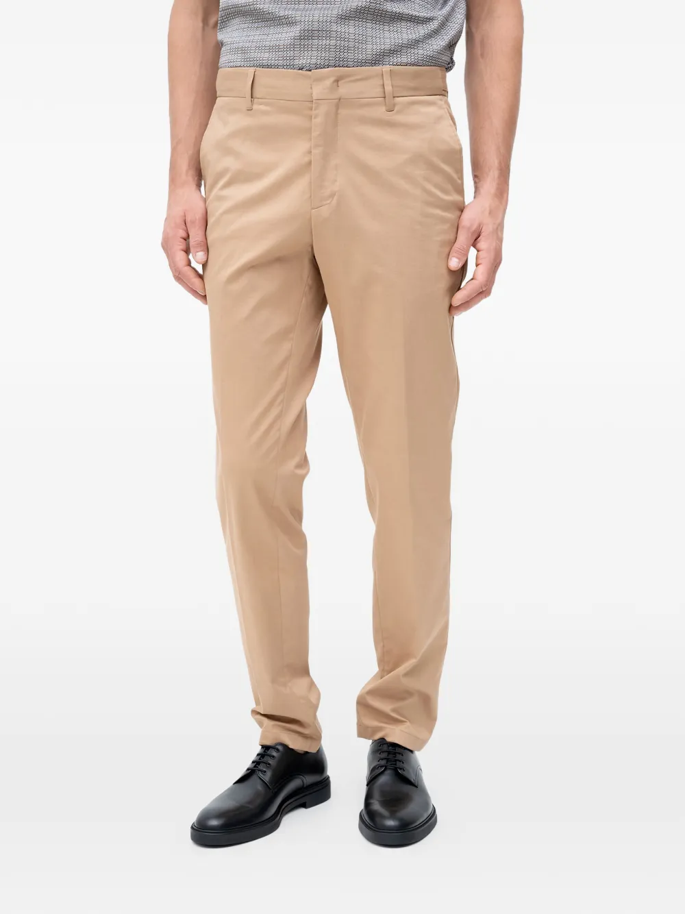 BOSS button trousers - Toni neutri