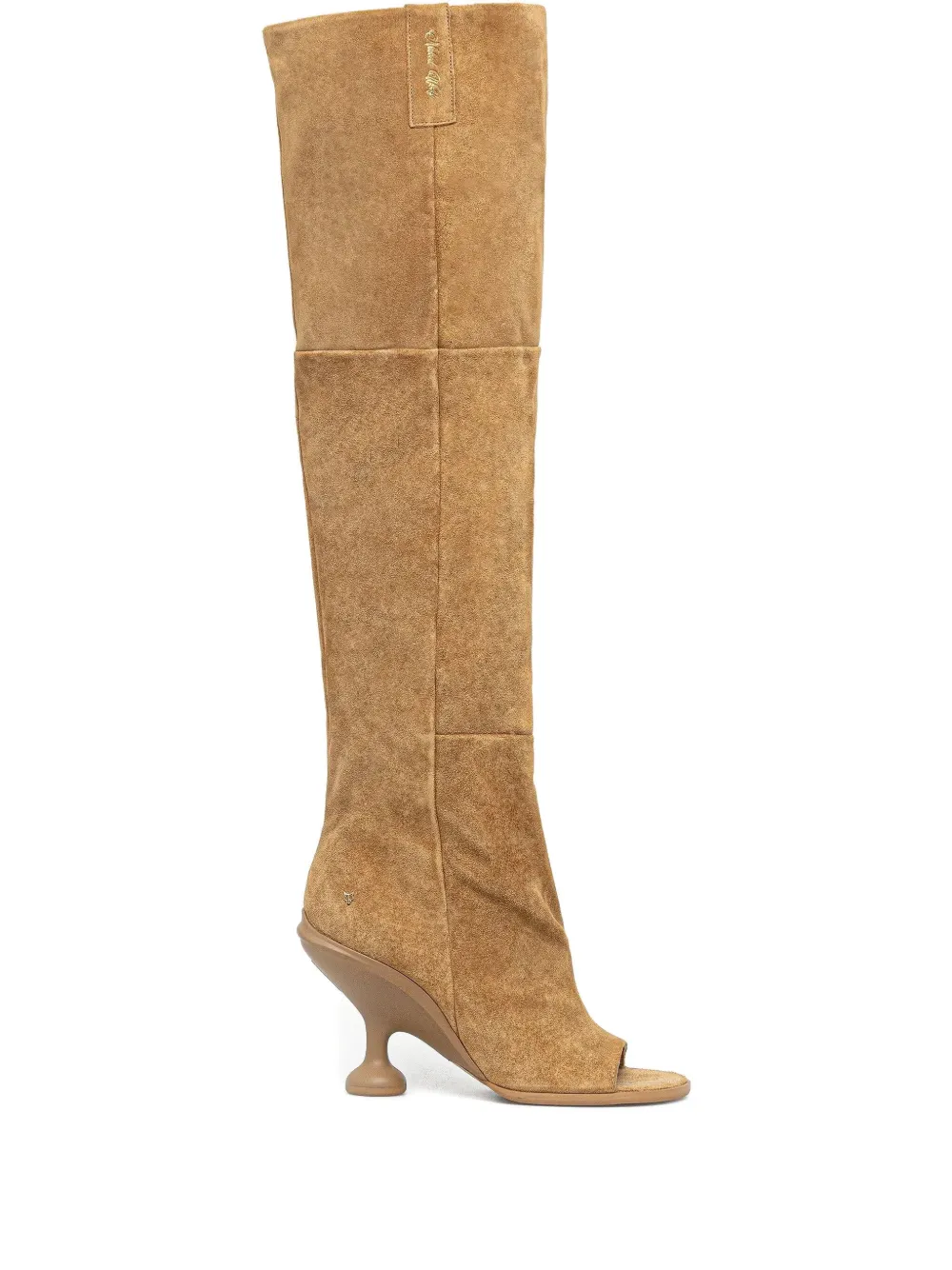 Naked Wolfe 90mm Kind Sculpted-heel Boots In Brown