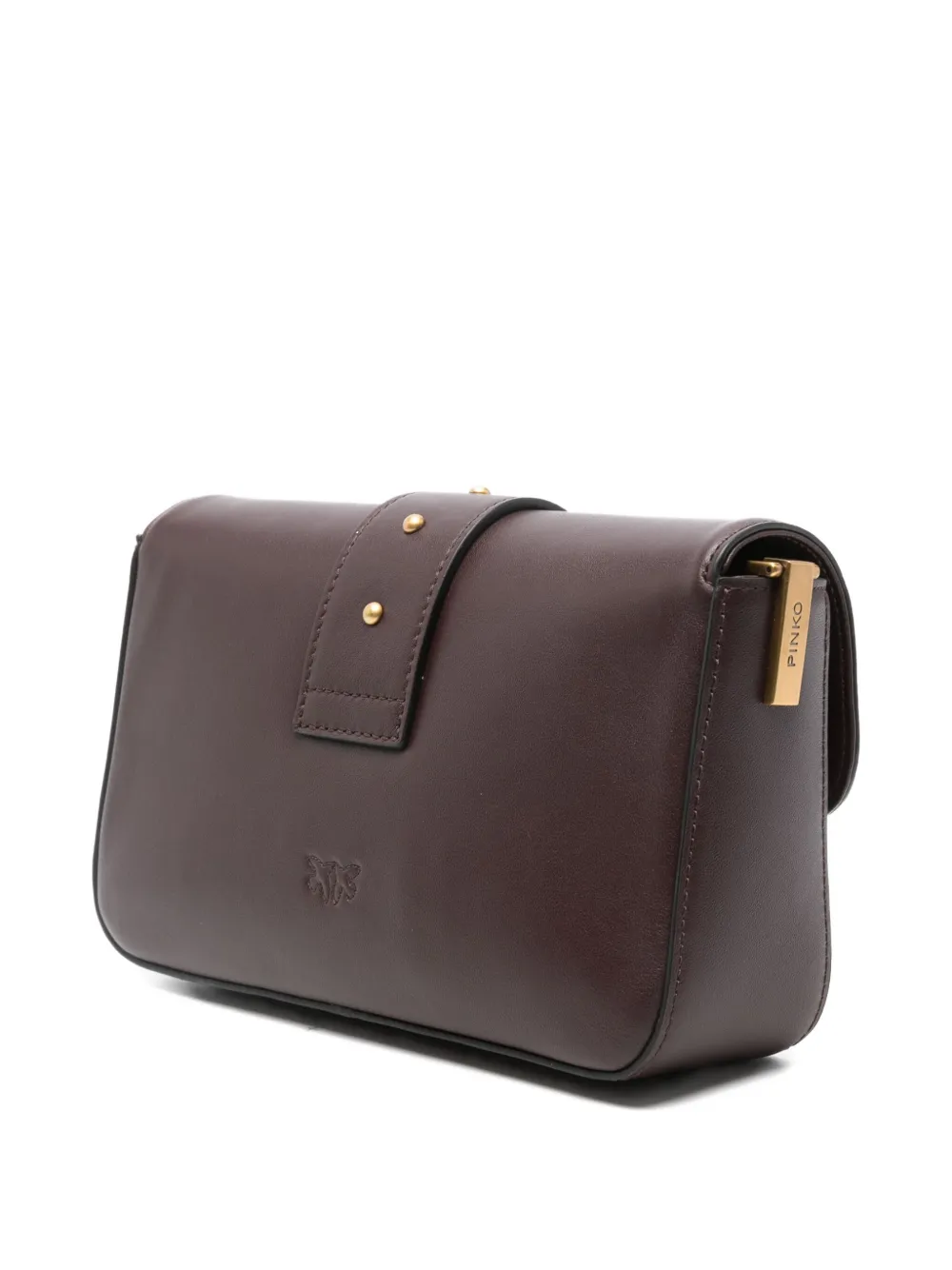 Pinko Love One Shoulder Bag In Brown