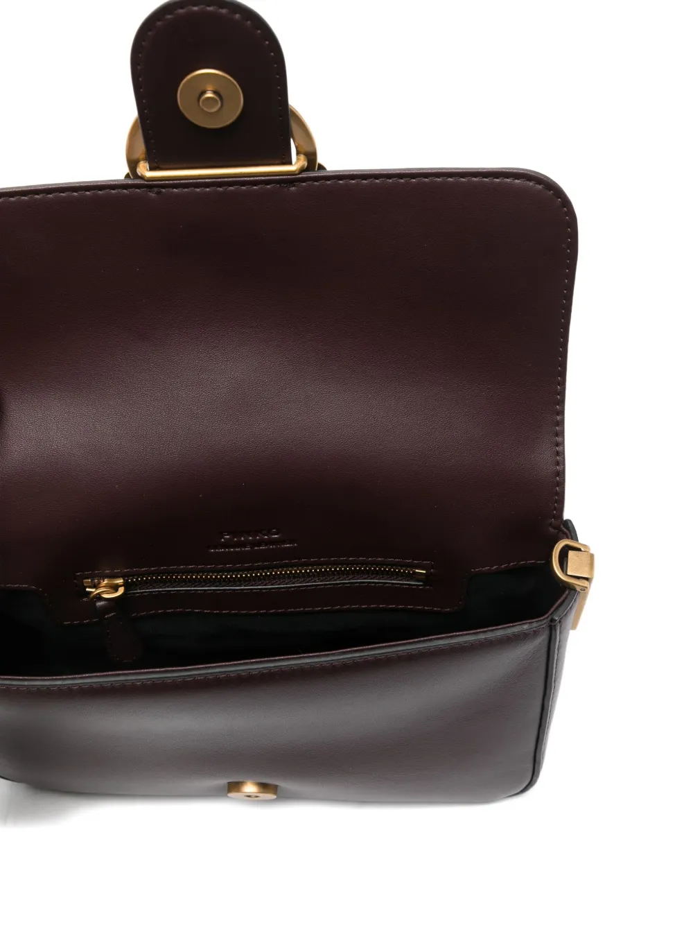 Pinko Love One Shoulder Bag In Brown