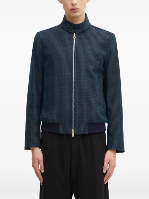 Paul Smith houndstooth zip jacket