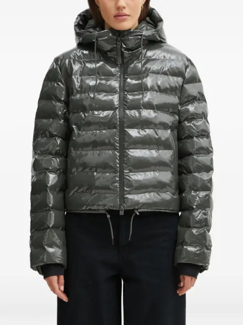 Rains Lohja W3T2 hooded puffer jacket