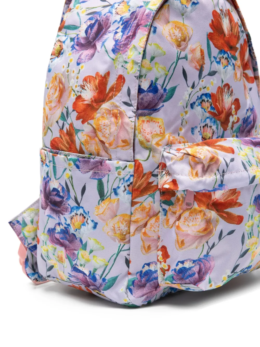  Molo Sac à Dos Mio à Fleurs - Violet 