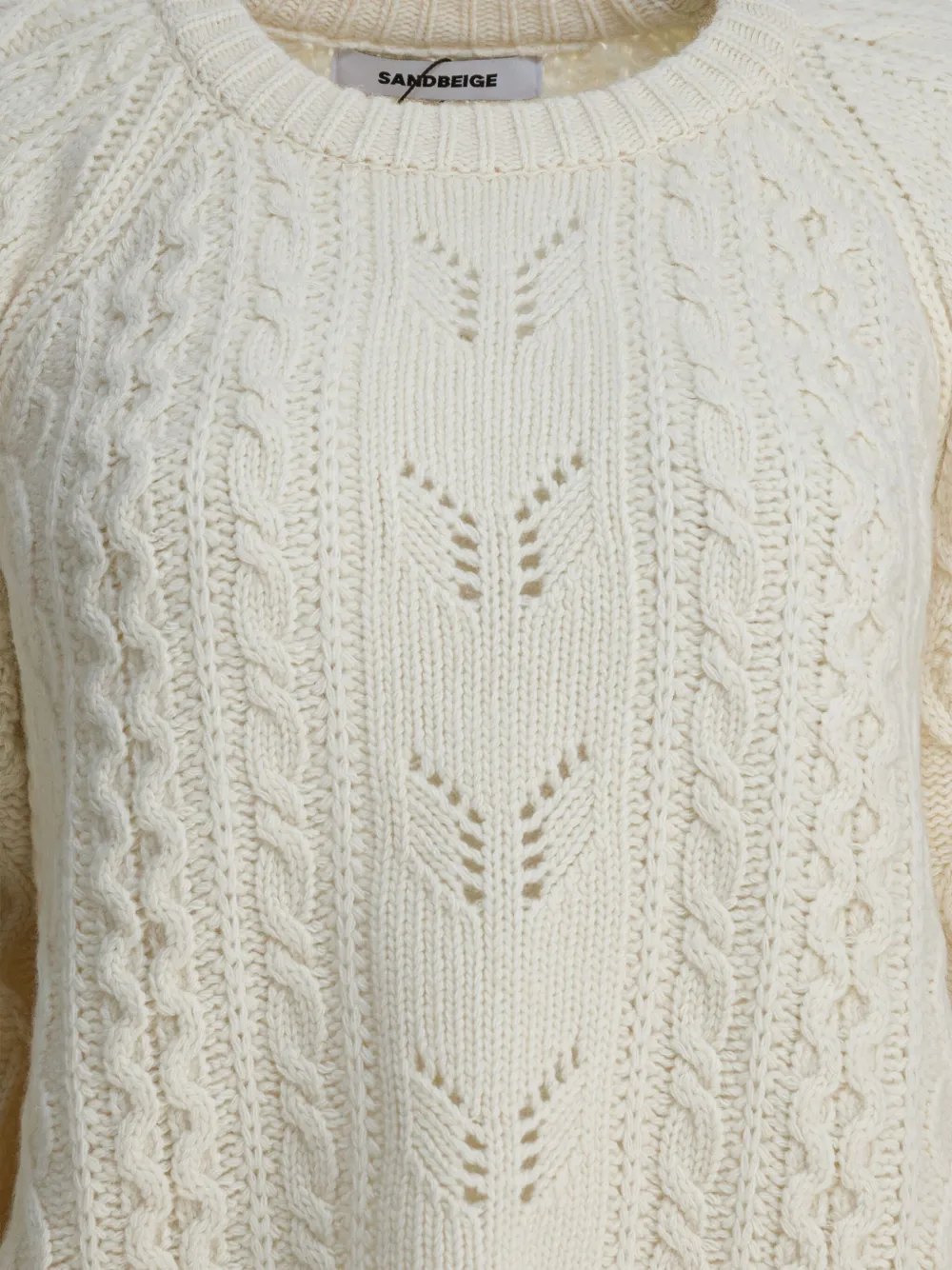  Sandbeige Cable-knit Knitwear - Neutrals 