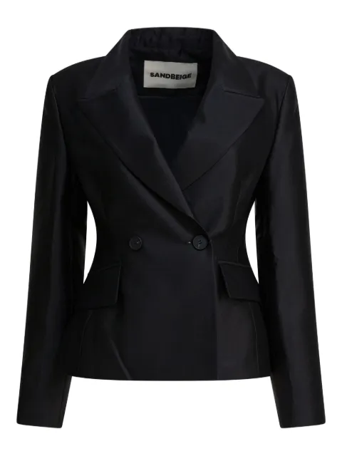 SANDBEIGE double-breasted jacket