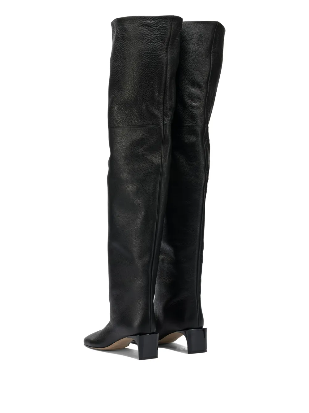 Max Mara 45mm Over-the-knee Boots In Black
