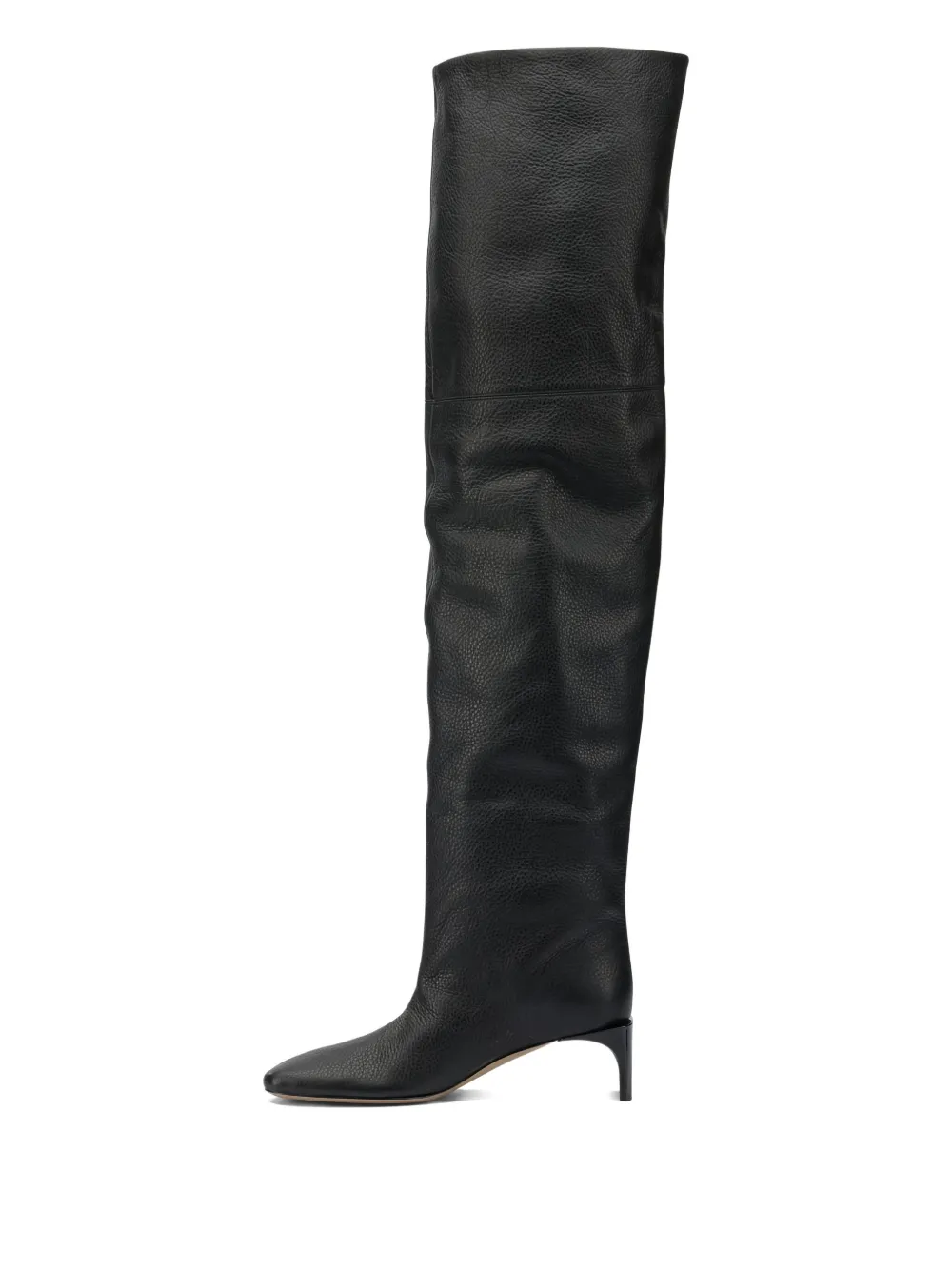 Max Mara 45mm Over-the-knee Boots In Black