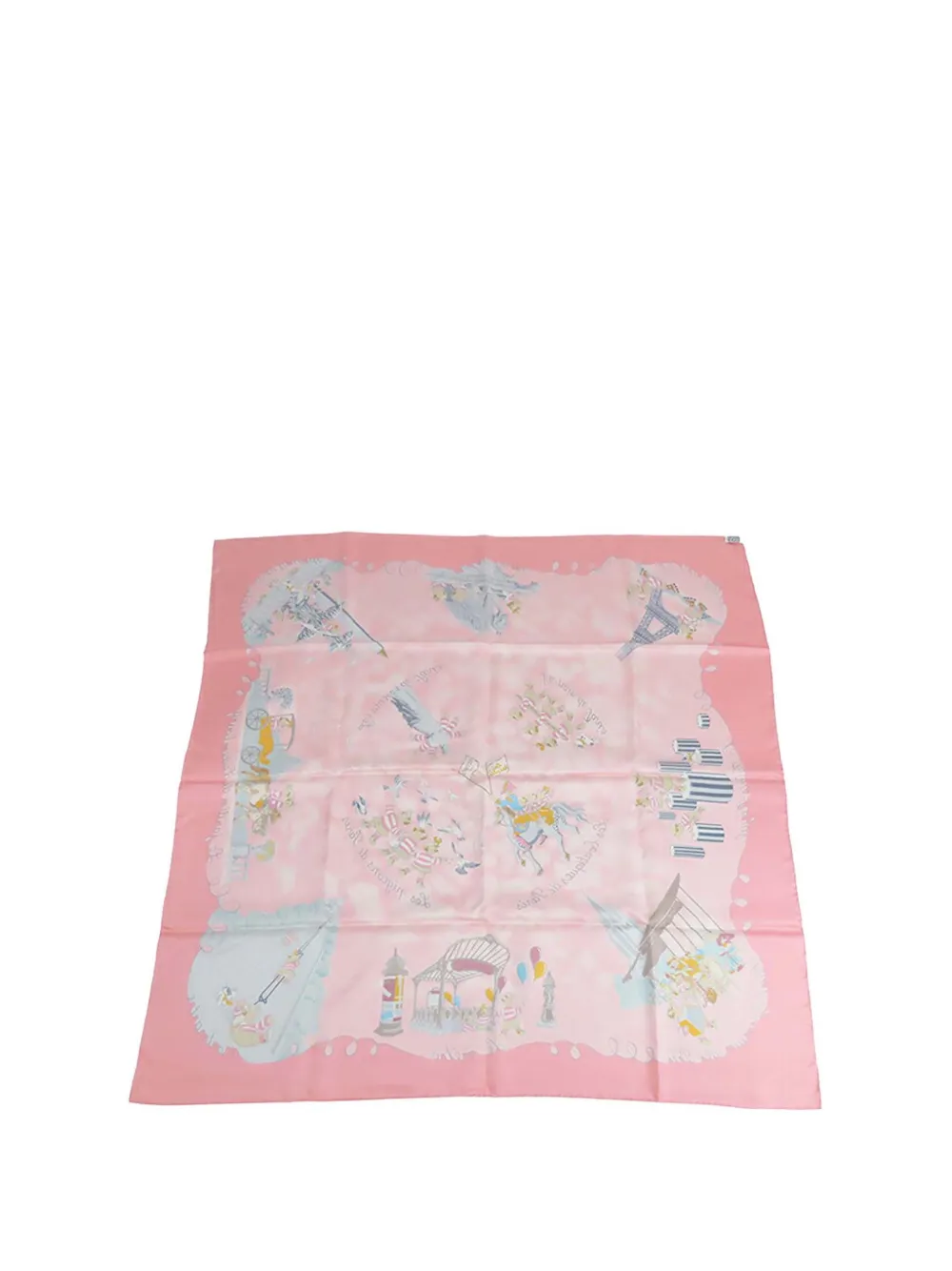 Hermès Pre-Owned mascada Les Triples de seda 1999-2007 | Image 2