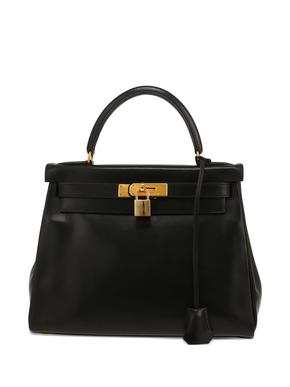 エルメス☆ケリー28空箱ほか計3個 エルメス ケリー28/内縫い ショコラ ボックスカーフ ゴールド