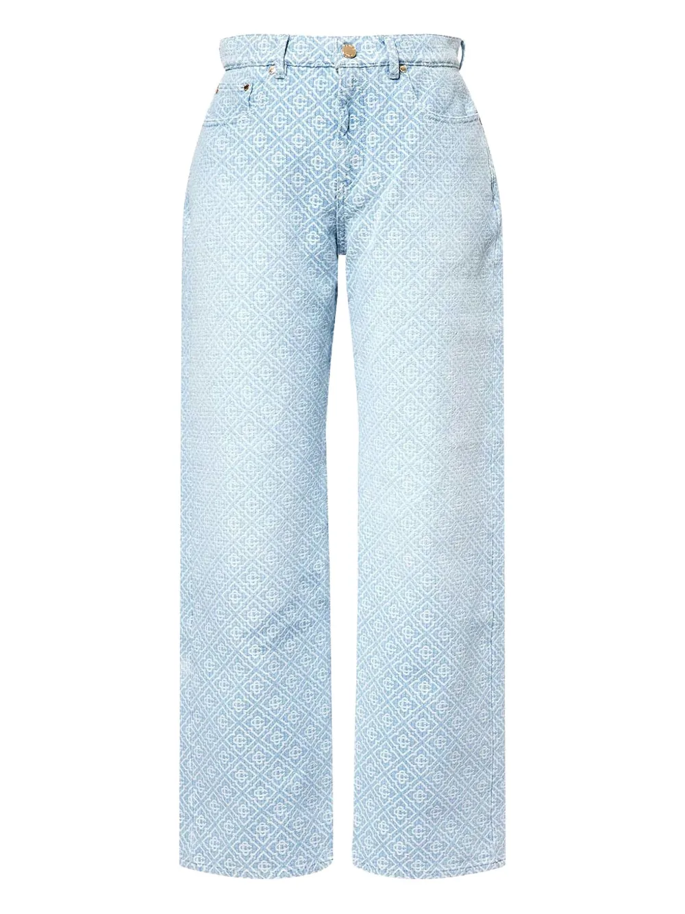 Casablanca patterned jeans - Blu