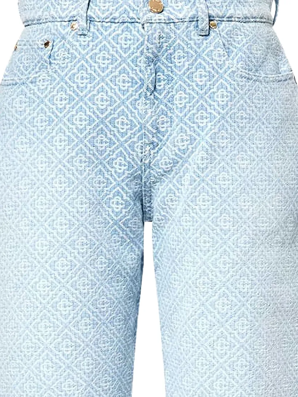 Casablanca Jeans met patroon - Blauw