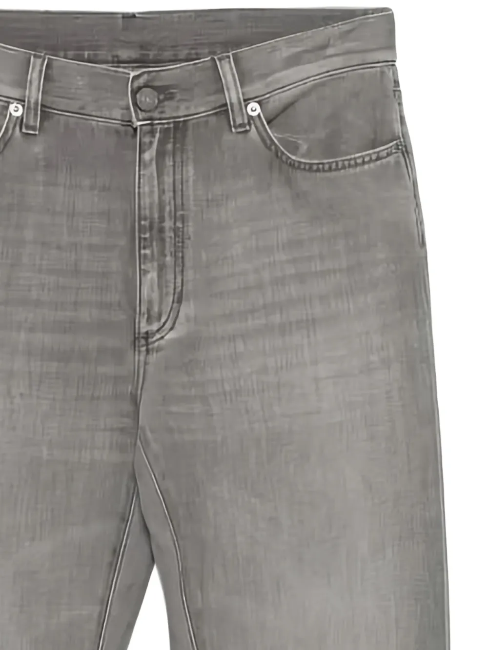 Zegna jean à détail de patch | Jeans regular & jeans droits | Image 2