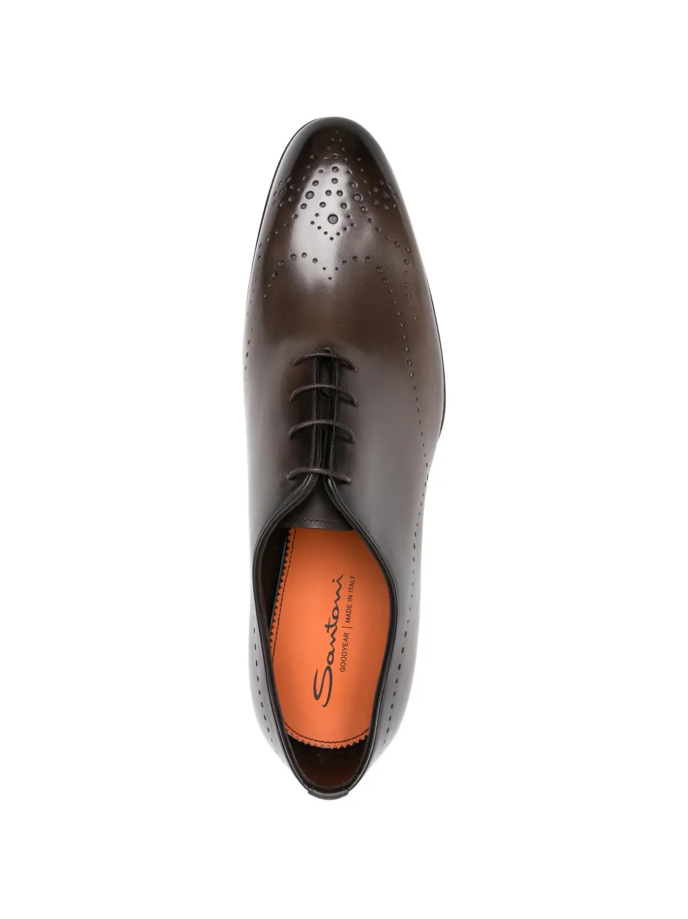Santoni perforated oxford shoes Bruin