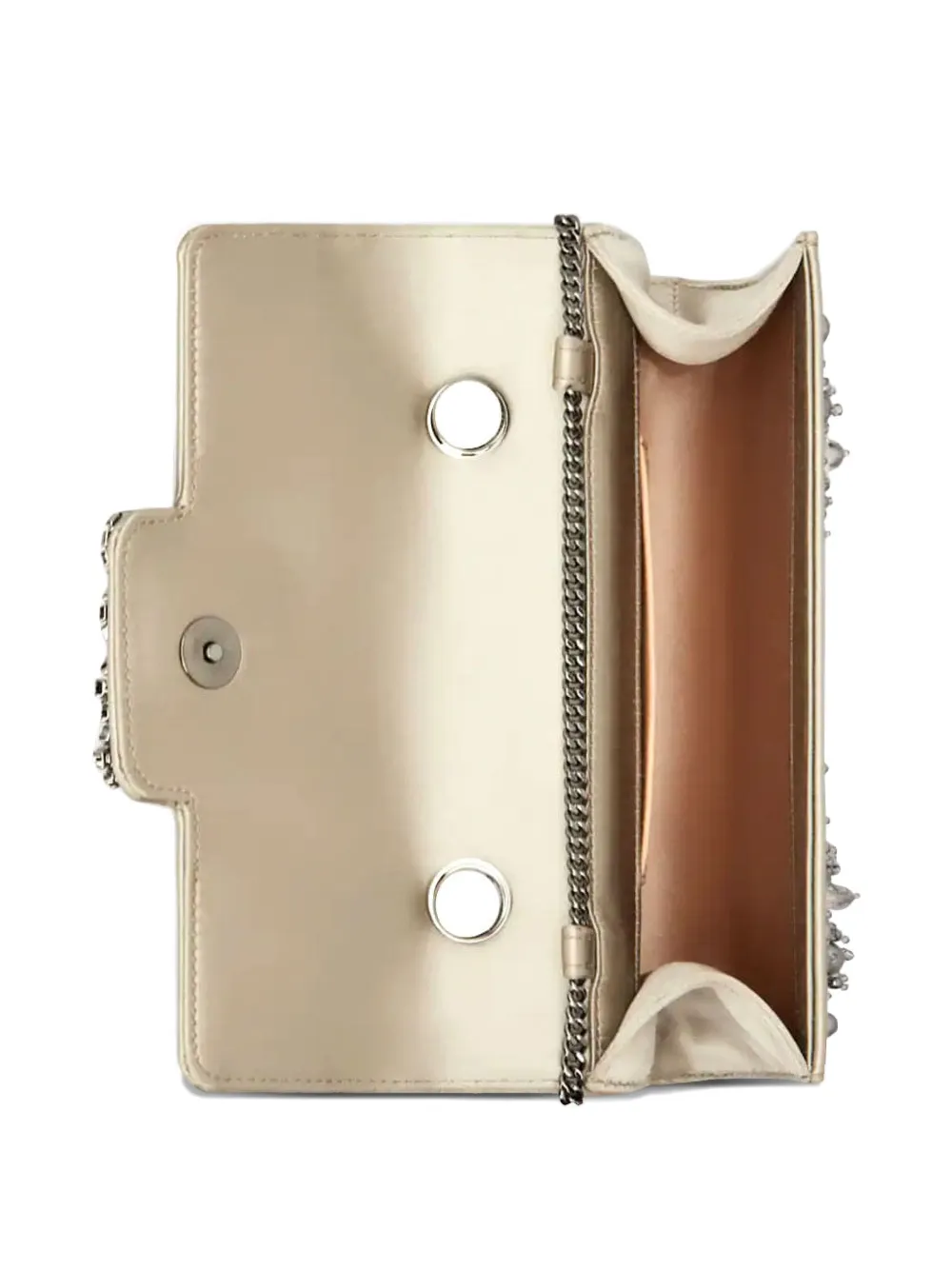 Jewel Efflorescence Embellishment Top-Handle Mini Bag