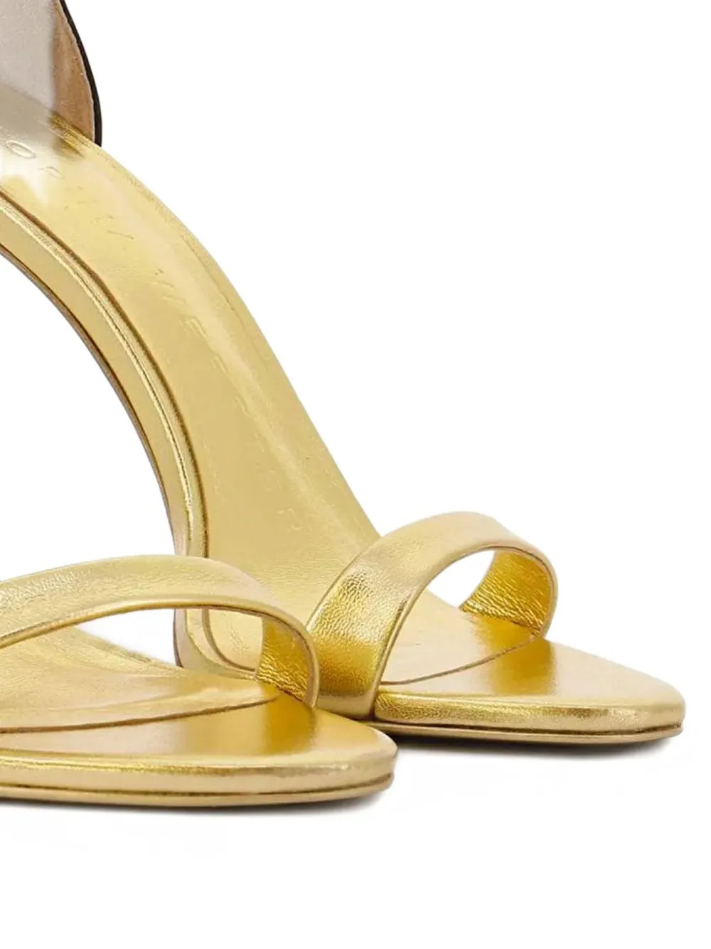 Sophia Webster Chiara Butterfly Heel Sandals In Gold