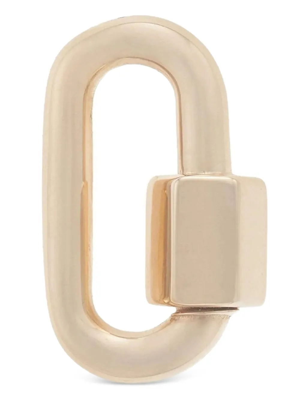 Marla Aaron pendentif Chubby Medium Lock en or jaune 14 ct | or | Image 1