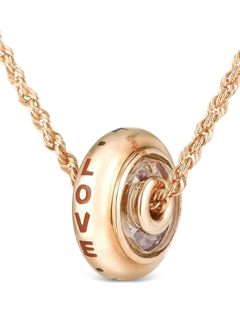 Moritz Glik collier Palavras 9 en or jaune 18 ct orné de diamants | Image 2