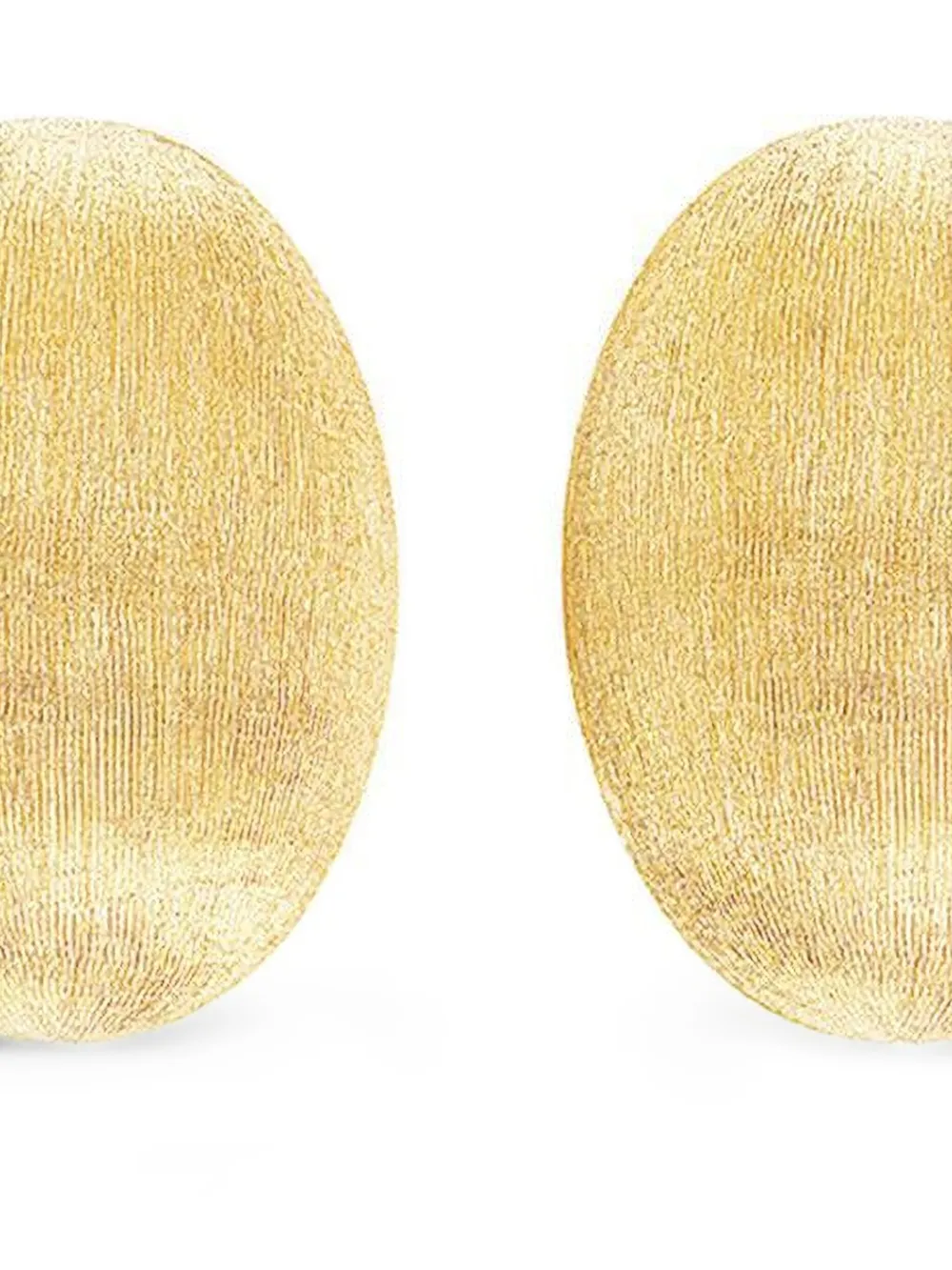 Nanis 18k Yellow Gold Perle Stud Earrings In Gold