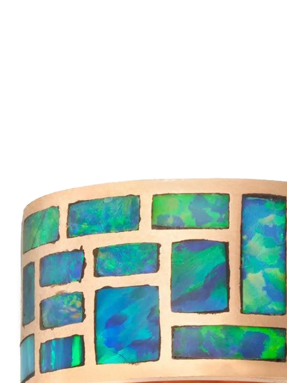 Marla Aaron anillo All Inlay en oro rosa de 18kt | Image 2