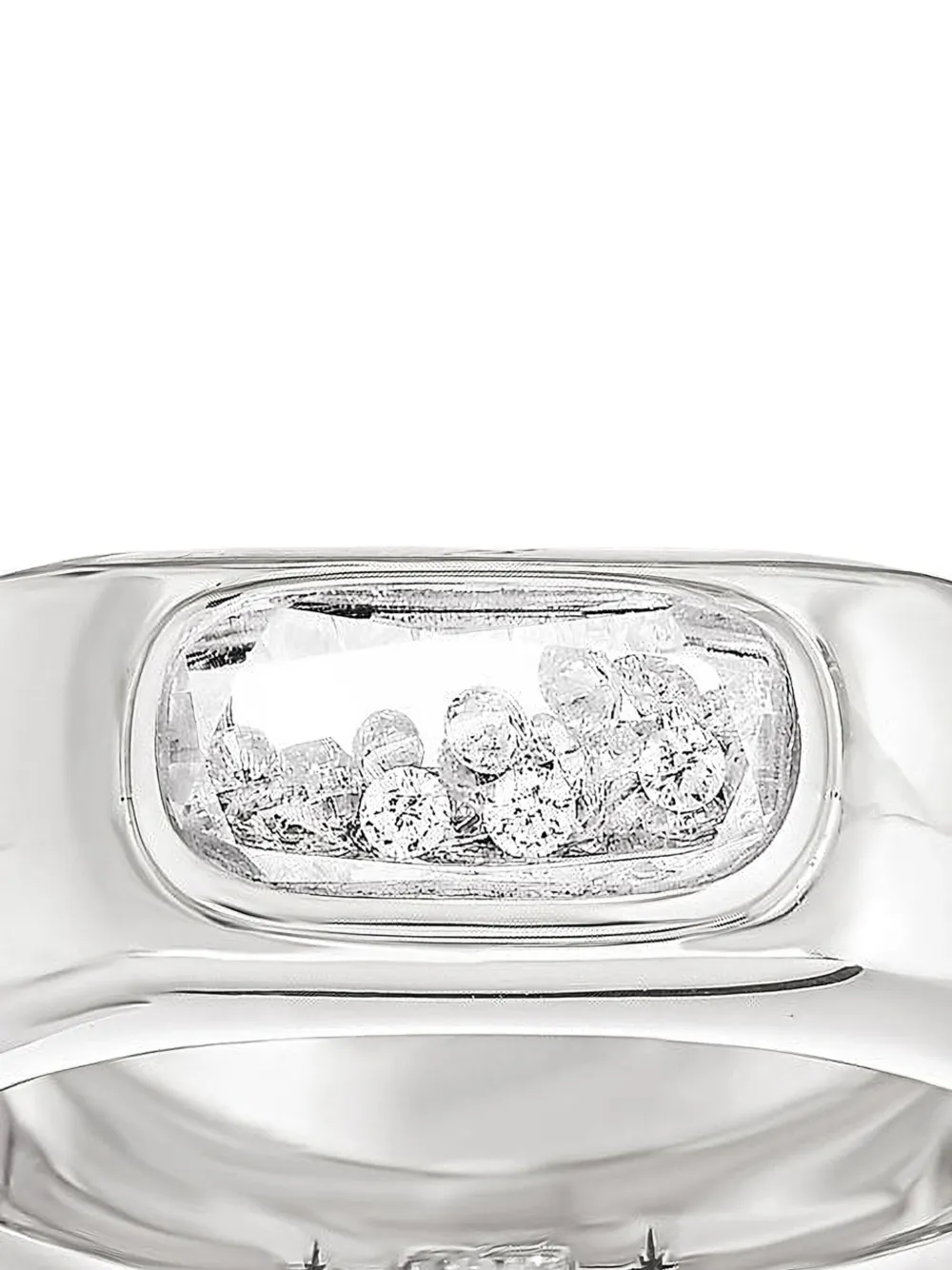 Moritz Glik bague Dalila en or blanc 18 ct à saphir et diamants | Image 2