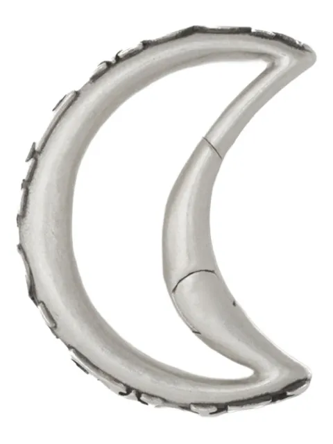 Marla Aaron silver Fly Me To The Moonlock pendant