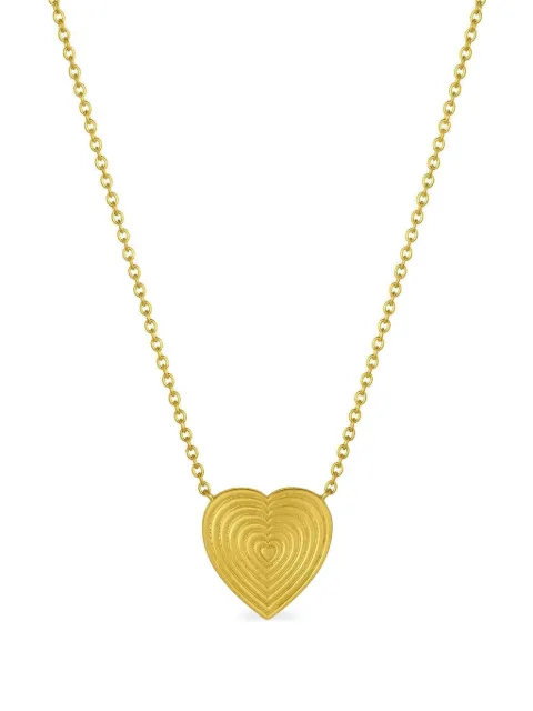 Leigh Maxwell 18K yellow gold Heart necklace