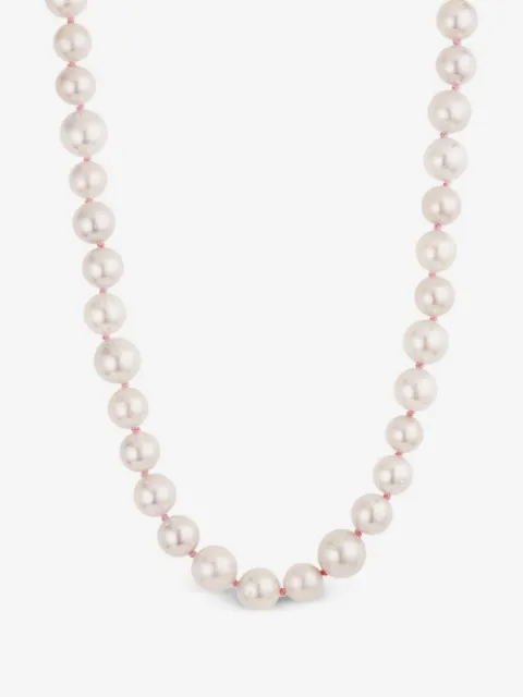Leigh Maxwell 18K yellow gold pearl necklace
