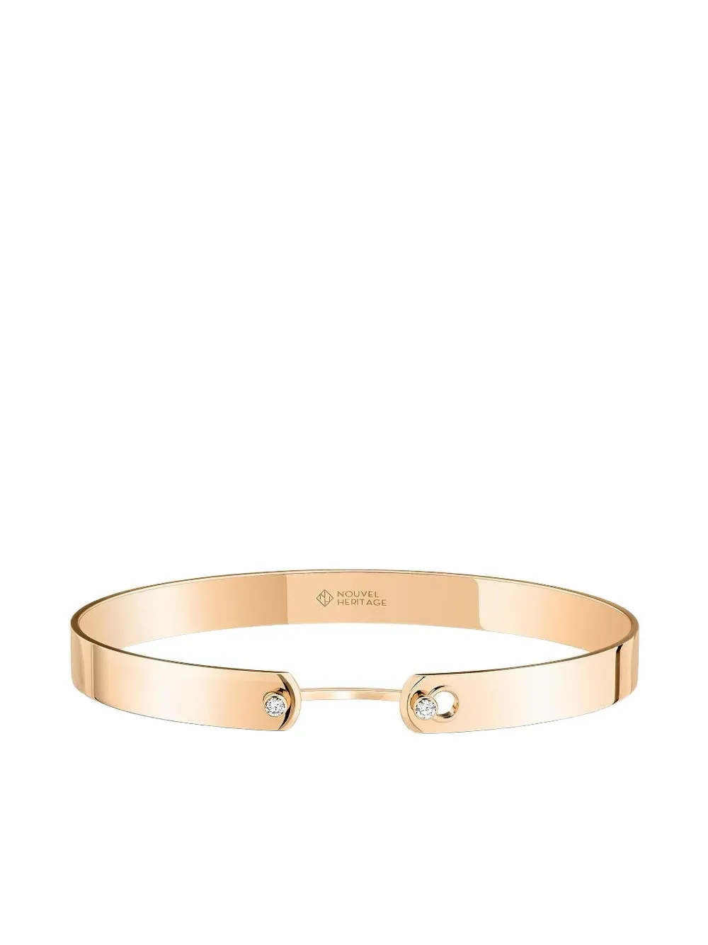 Nouvel Heritage 18k Rose Gold Monday Morning Diamond Bracelet