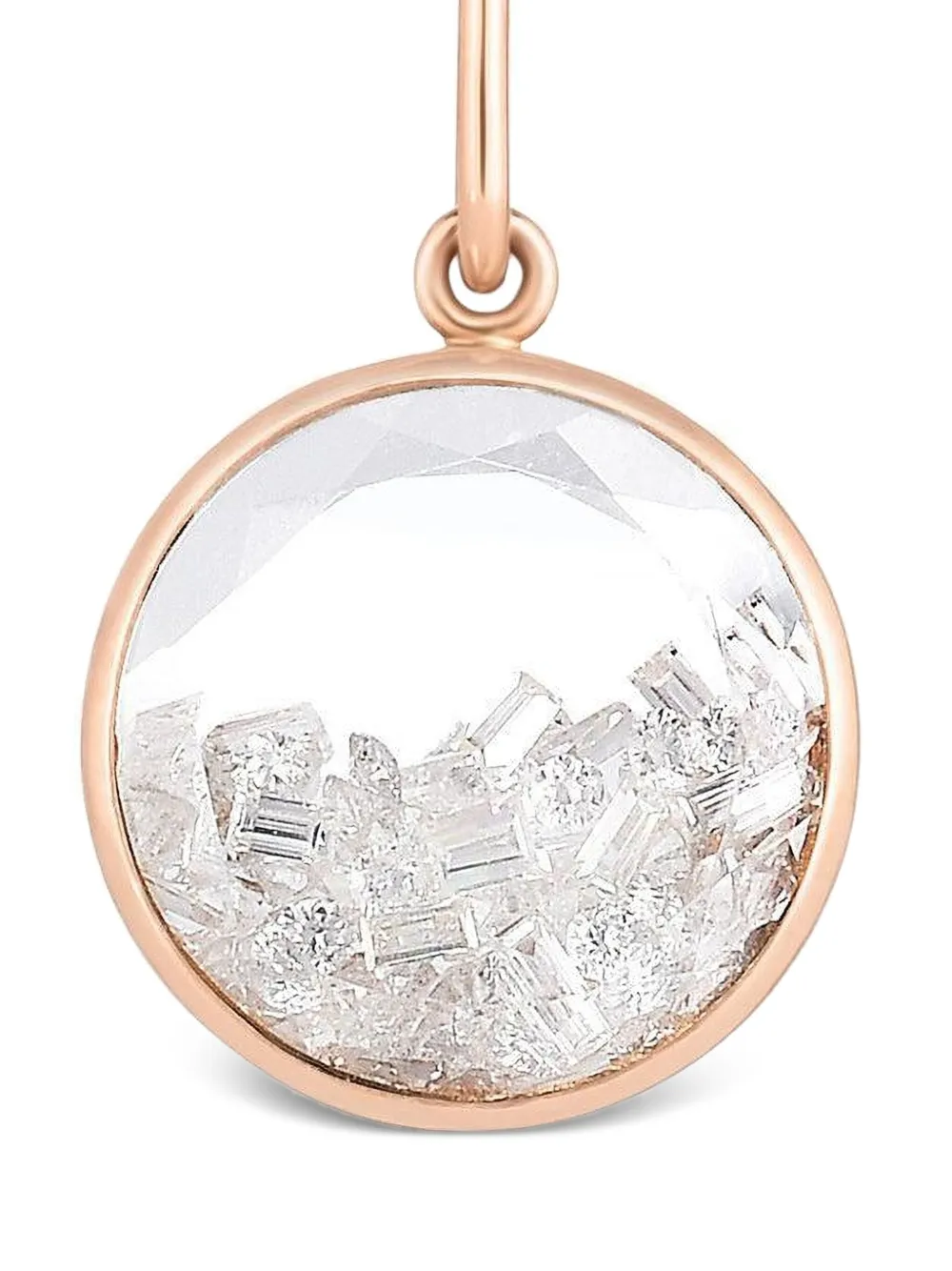 Moritz Glik collier en or rose 18ct à diamant Core | Image 2