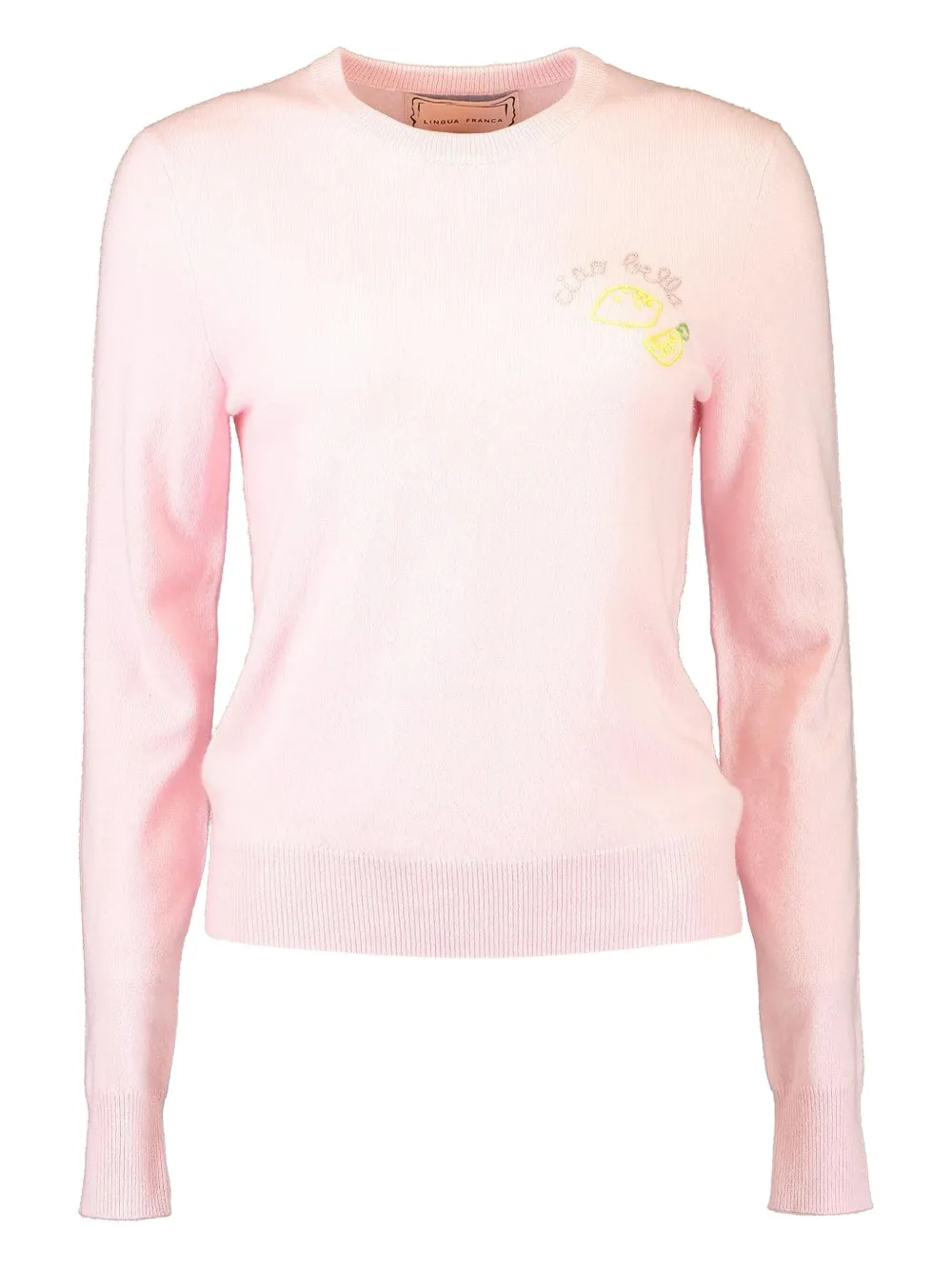 Lingua Franca suéter Ciao Bella | rosado | Image 1